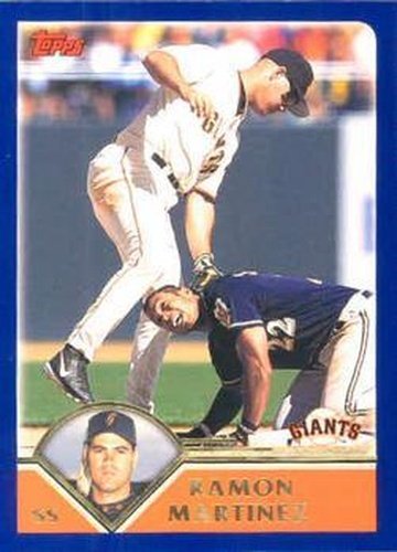#79 Ramon Martinez - San Francisco Giants - 2003 Topps Baseball