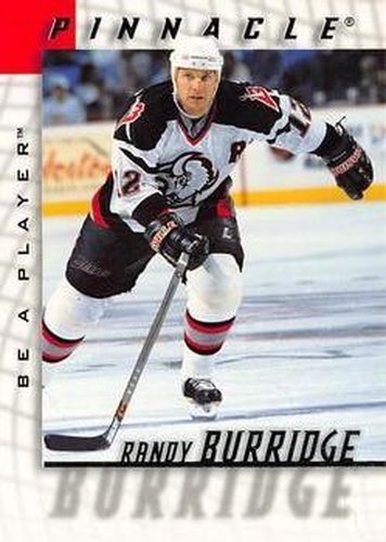 #79 Randy Burridge - Buffalo Sabres - 1997-98 Pinnacle Be a Player Hockey