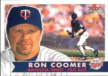 #79 Ron Coomer - Minnesota Twins - 2001 Fleer Tradition Baseball