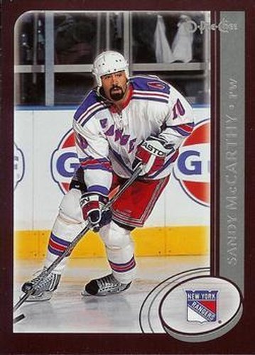#79 Sandy McCarthy - New York Rangers - 2002-03 O-Pee-Chee Hockey