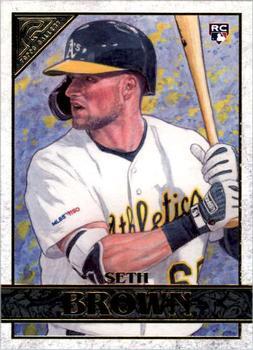 #79 Seth Brown - Oakland Athletics - 2020 Topps Gallery Baseball