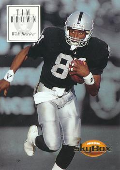 #79 Tim Brown - Los Angeles Raiders - 1994 SkyBox Premium Football