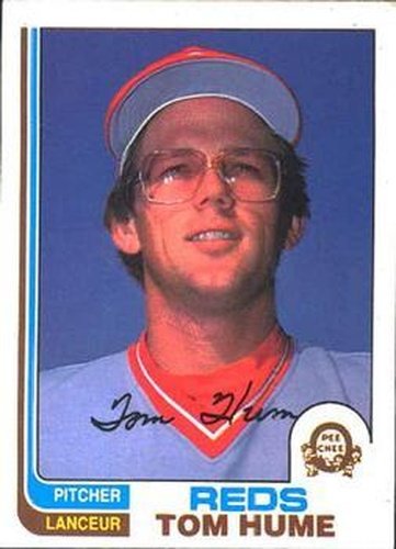 #79 Tom Hume - Cincinnati Reds - 1982 O-Pee-Chee Baseball