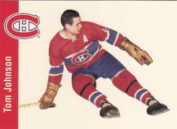 #79 Tom Johnson - Montreal Canadiens - 1994 Parkhurst Missing Link 1956-57 Hockey