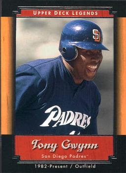 #79 Tony Gwynn - San Diego Padres - 2001 Upper Deck Legends Baseball