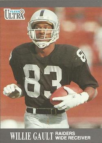 #79 Willie Gault - Los Angeles Raiders - 1991 Ultra Football