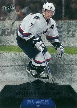 #79 Brendan Morrison - Vancouver Canucks - 2007-08 Upper Deck Black Diamond Hockey