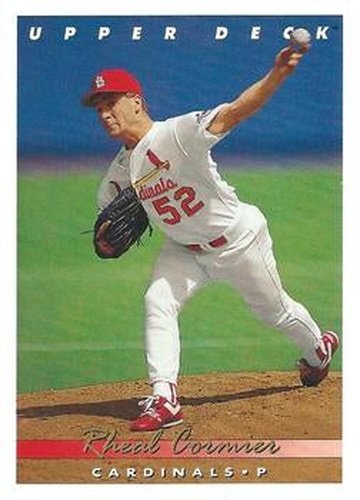 #79 Rheal Cormier - St. Louis Cardinals - 1993 Upper Deck Baseball