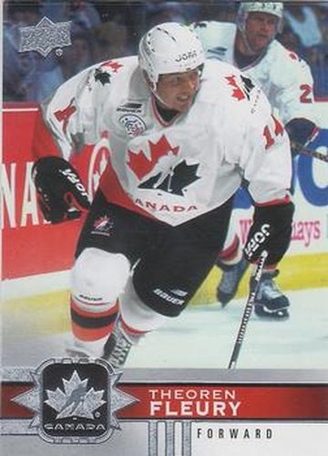 #79 Theoren Fleury - Canada - 2017-18 Upper Deck Canadian Tire Team Canada Hockey