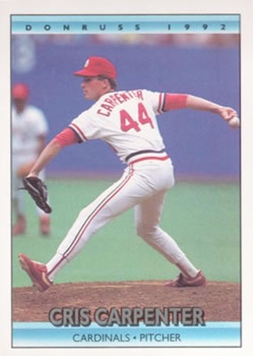 #79 Cris Carpenter - St. Louis Cardinals - 1992 Donruss Baseball