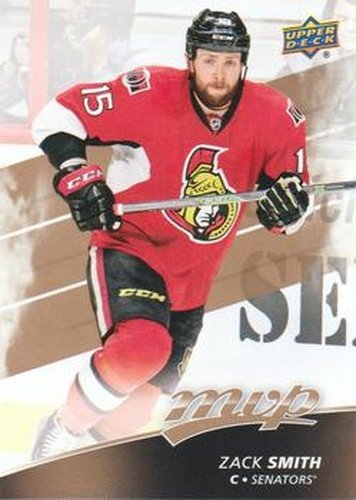 #79 Zack Smith - Ottawa Senators - 2017-18 Upper Deck MVP Hockey