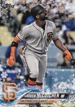 #HMW79 Andrew McCutchen - San Francisco Giants - 2018 Topps Holiday Baseball
