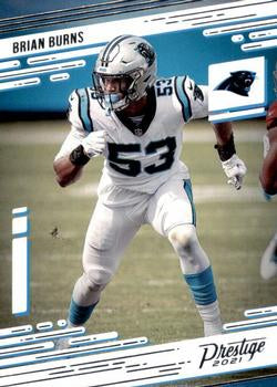#79 Brian Burns - Carolina Panthers - 2021 Panini Prestige Football