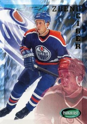 #79 Zdeno Ciger - Edmonton Oilers - 1995-96 Parkhurst International Hockey