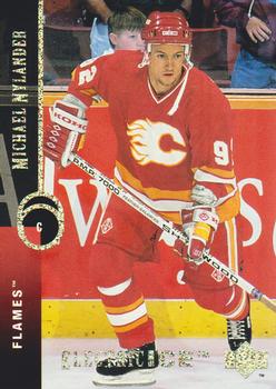 #79 Michael Nylander - Calgary Flames - 1994-95 Upper Deck Hockey - Electric Ice