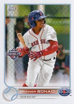 #PD-79 Brainer Bonaci - Salem Red Sox - 2022 Topps Pro Debut Baseball