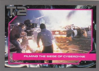 #79 Filming the Siege of Cyberdyne - 1991 Impel Terminator 2