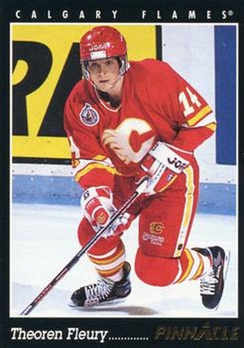 #79 Theoren Fleury - Calgary Flames - 1993-94 Pinnacle Hockey