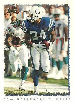 #79 Ray Buchanan - Indianapolis Colts - 1995 Topps Football