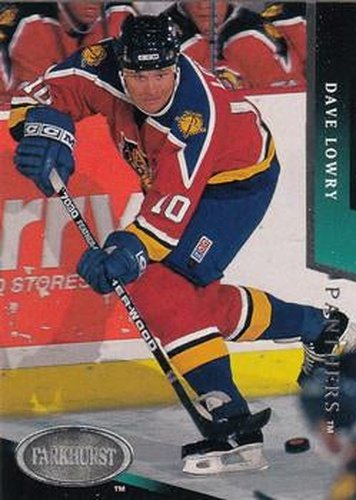 #79 Dave Lowry - Florida Panthers - 1993-94 Parkhurst Hockey
