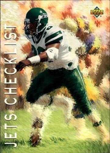 #79 Jets Checklist - New York Jets - 1993 Upper Deck Football