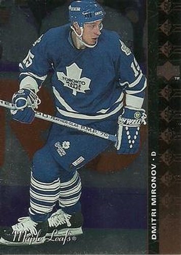 #SP-79 Dmitri Mironov - Toronto Maple Leafs - 1994-95 Upper Deck Hockey - SP
