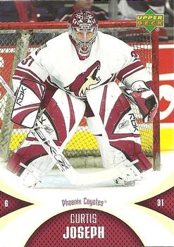 #79 Curtis Joseph - Phoenix Coyotes - 2006-07 Upper Deck Mini Jersey Hockey
