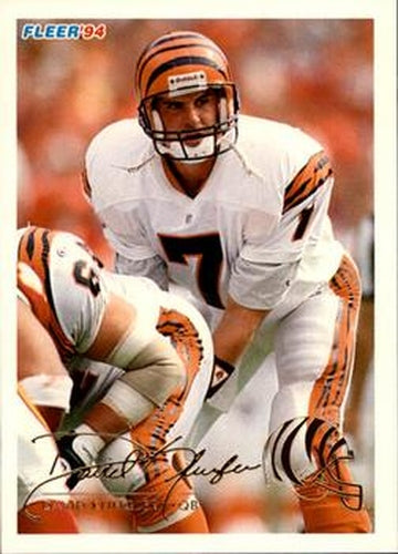 #79 David Klingler - Cincinnati Bengals - 1994 Fleer Football