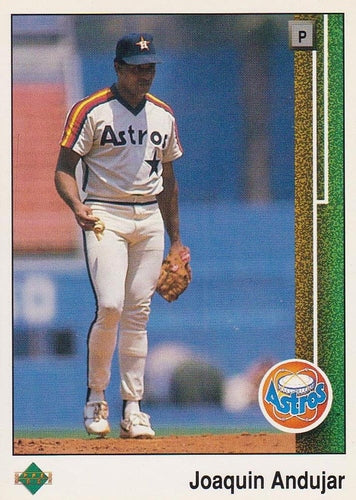 #79 Joaquin Andujar - Houston Astros - 1989 Upper Deck Baseball