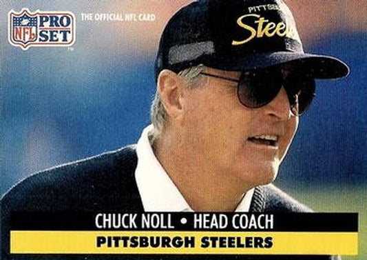 #279 Chuck Noll - Pittsburgh Steelers - 1991 Pro Set Football