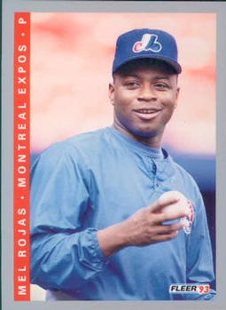 #79 Mel Rojas - Montreal Expos - 1993 Fleer Baseball