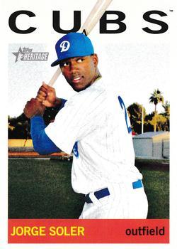 #79a Jorge Soler - Daytona Cubs - 2013 Topps Heritage Minor League Baseball