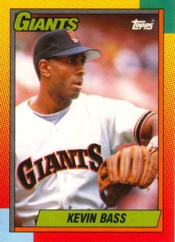 #7T Kevin Bass - San Francisco Giants - 1990 Topps Traded Baseball