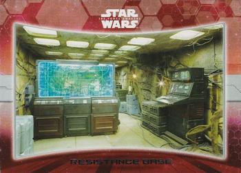 #7 Resistance Base - 2015 Topps Star Wars The Force Awakens - Locations