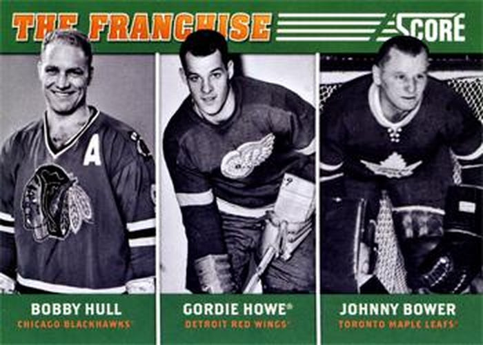 #OS7 Gordie Howe - Chicago Blackhawks - 2012-13 Score Hockey - Franchise Original Six