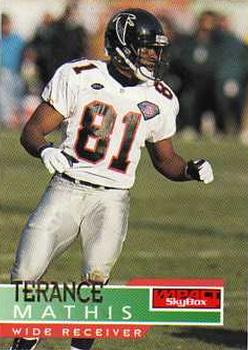 #7 Terance Mathis - Atlanta Falcons - 1995 SkyBox Impact Football