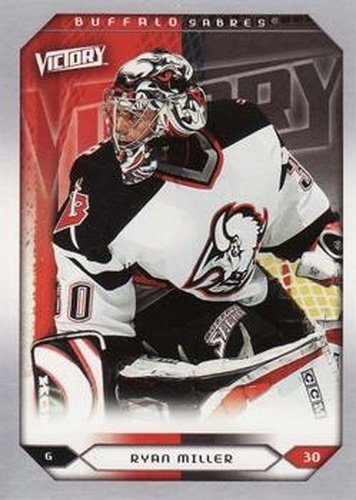 #207 Ryan Miller - Buffalo Sabres - 2005-06 Upper Deck Victory Hockey