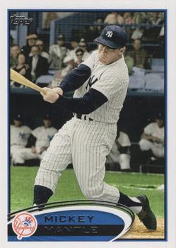 #7 Mickey Mantle - New York Yankees - 2012 Topps Baseball