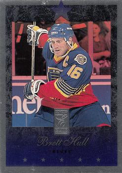 #7 Brett Hull - St. Louis Blues - 1995-96 Donruss Elite Hockey