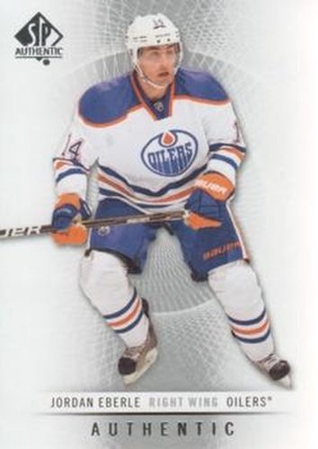 #7 Jordan Eberle - Edmonton Oilers - 2012-13 SP Authentic Hockey