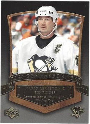 #PP7 Mario Lemieux - Pittsburgh Penguins - 2005-06 Upper Deck Hockey - Playoff Performers