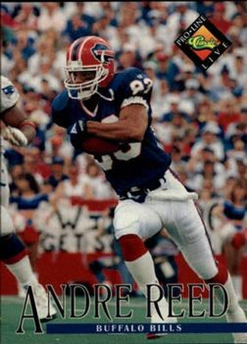 #7 Andre Reed - Buffalo Bills - 1994 Pro Line Live Football