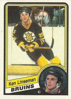 #7 Ken Linseman - Boston Bruins - 1984-85 O-Pee-Chee Hockey