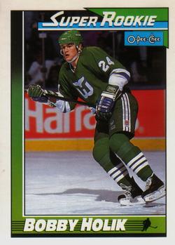 #7 Bobby Holik - Hartford Whalers - 1991-92 O-Pee-Chee Hockey