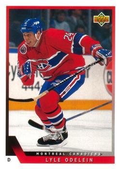 #7 Lyle Odelein - Montreal Canadiens - 1993-94 Upper Deck Hockey