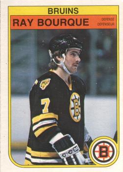 #7 Ray Bourque - Boston Bruins - 1982-83 O-Pee-Chee Hockey
