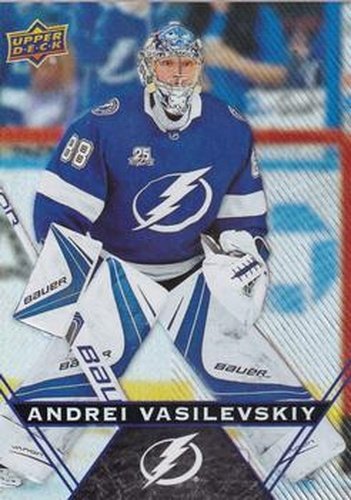 #7 Andrei Vasilevskiy - Tampa Bay Lightning - 2018-19 Upper Deck Tim Hortons Hockey