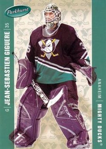 #7 Jean-Sebastien Giguere - Anaheim Mighty Ducks - 2005-06 Parkhurst Hockey