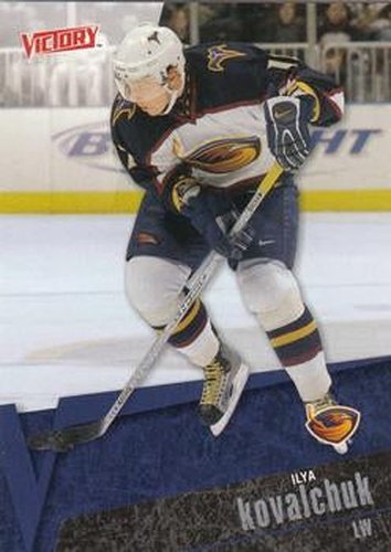#7 Ilya Kovalchuk - Atlanta Thrashers - 2003-04 Upper Deck Victory Hockey