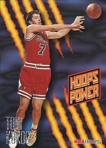 #PR-7 Toni Kukoc - Chicago Bulls - 1994-95 Hoops Basketball - Power Ratings